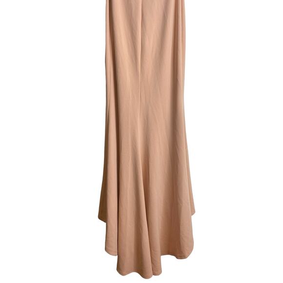 Nookie Neptune Gown Maxi Dress Train Gala Formal Party Guest Black Tie XL - Picture 12 of 15